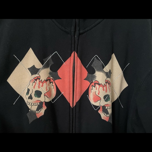 ed hardy zip sweater - Picture 3 of 5